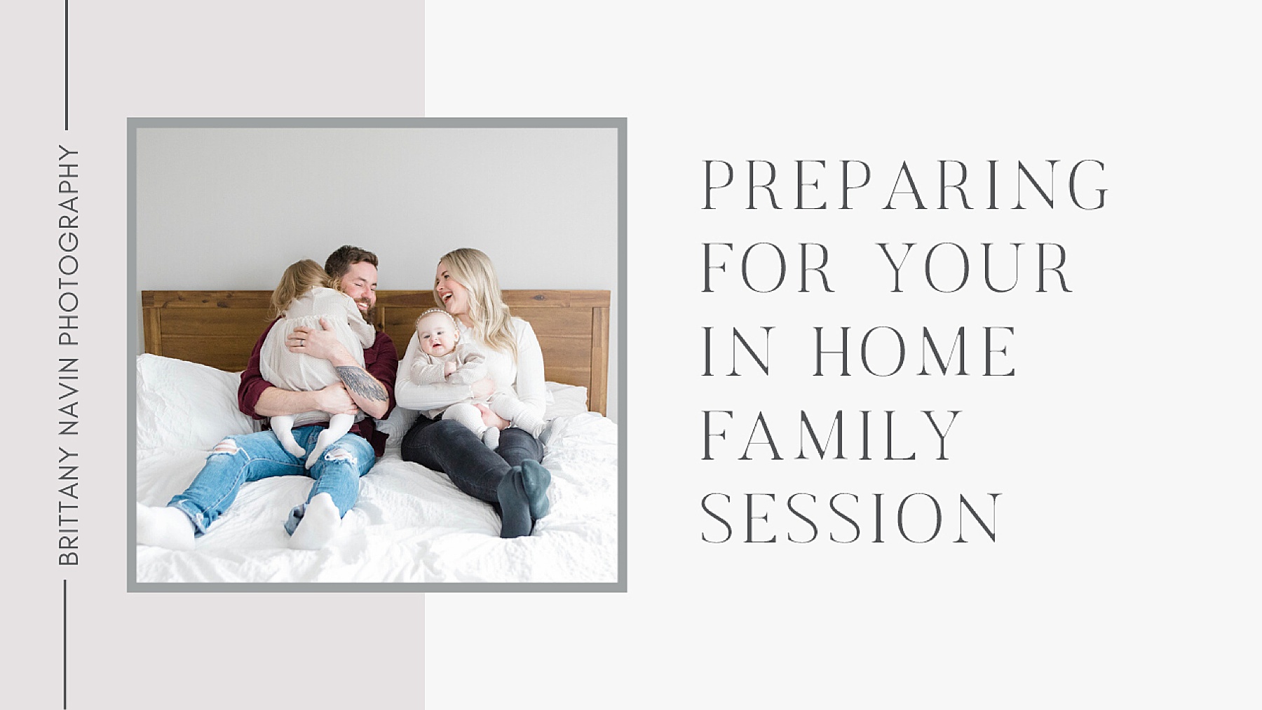 In home family session in Carleton Place
