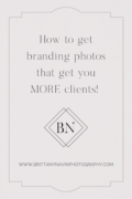 How to get branding photos that land you more clients