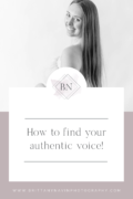 how to find your authentic voice within your personal brand