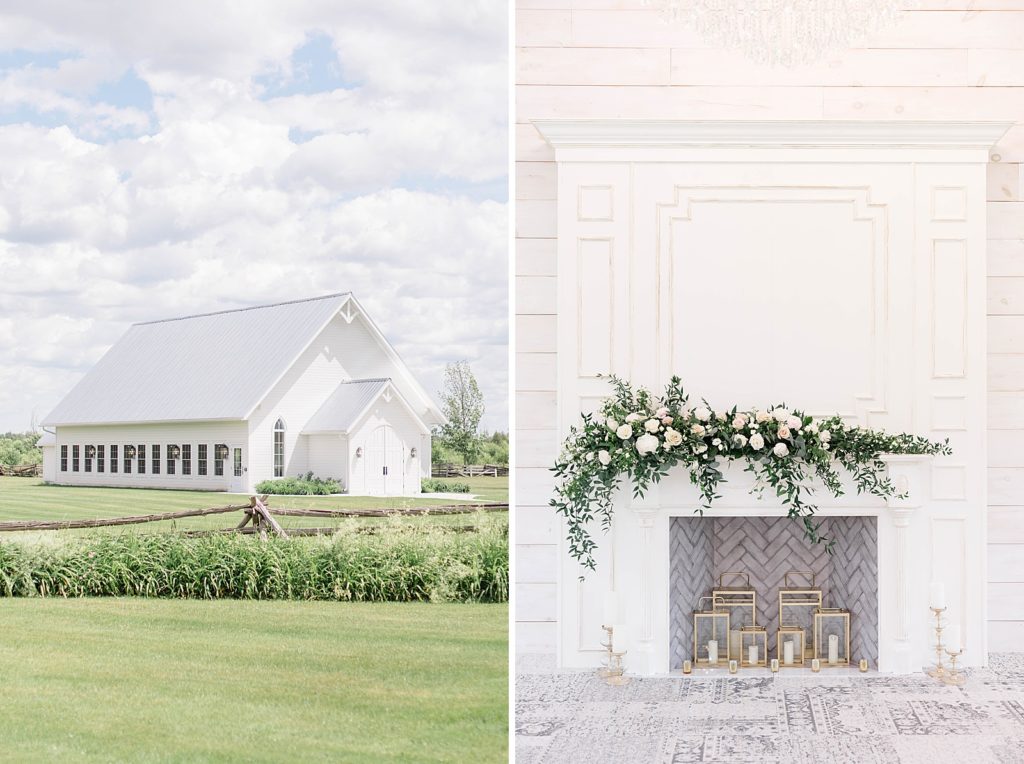ceremony house at Ottawa wedding venue, Stonefields Estate, photographed by Brittany Navin photography