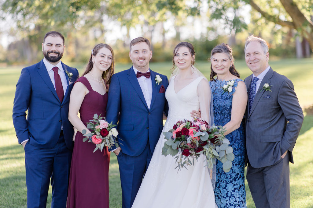 Ensure Family Portraits Run Smoothly on your Wedding Day. Photo taken at Arnprior wedding photographed by Brittany Navin Photography.