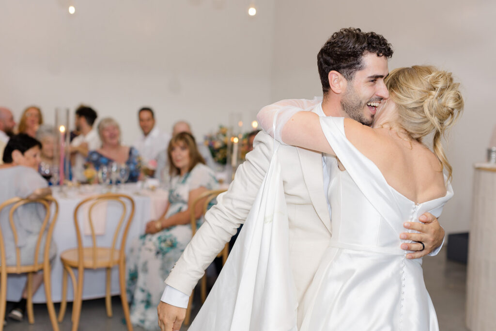 first dance Le Peaches and Cream Wedding photographed by Ottawa wedding photographer, Brittany Navin