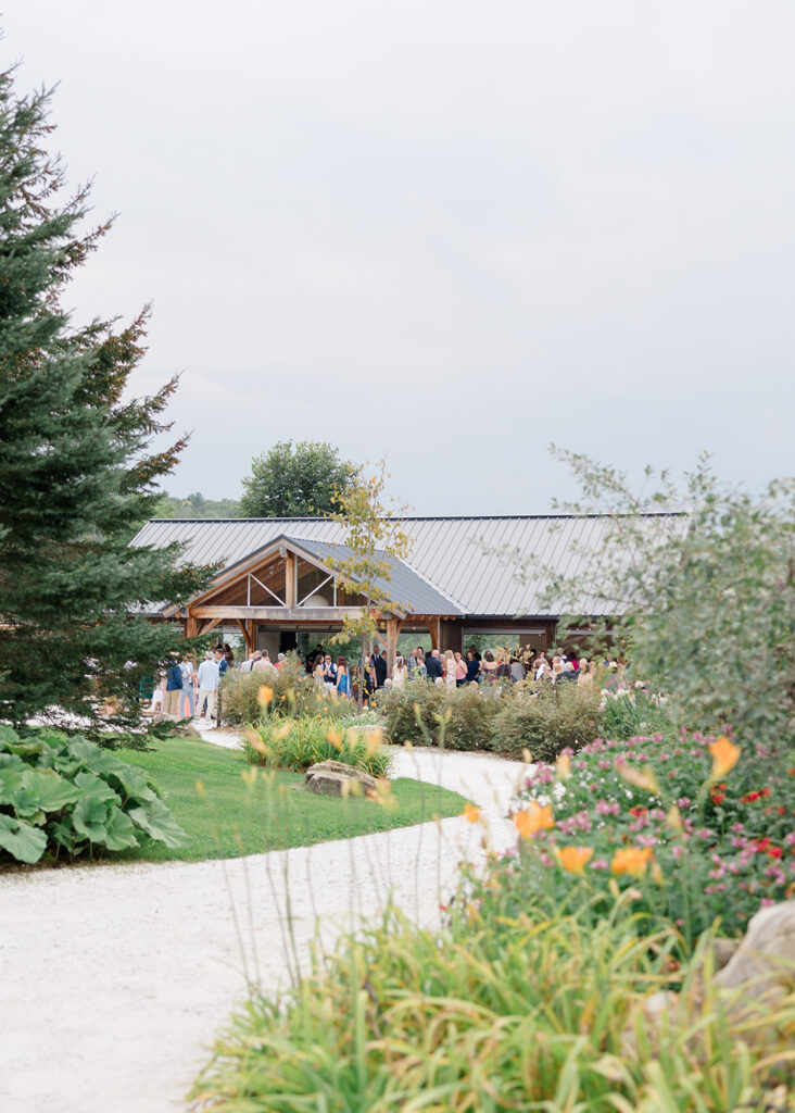 cocktail hour at Le Peaches and Cream Wedding photographed by Ottawa wedding photographer, Brittany Navin